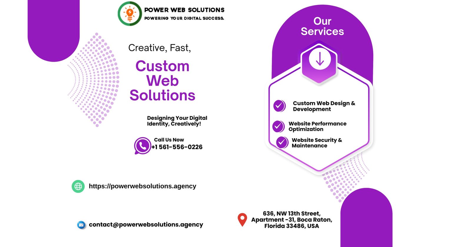 Custom website planning instead of a one-size-fits-all layout